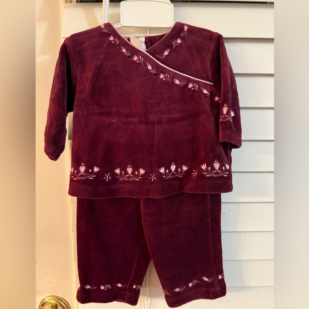 H&M Velvet Outfit